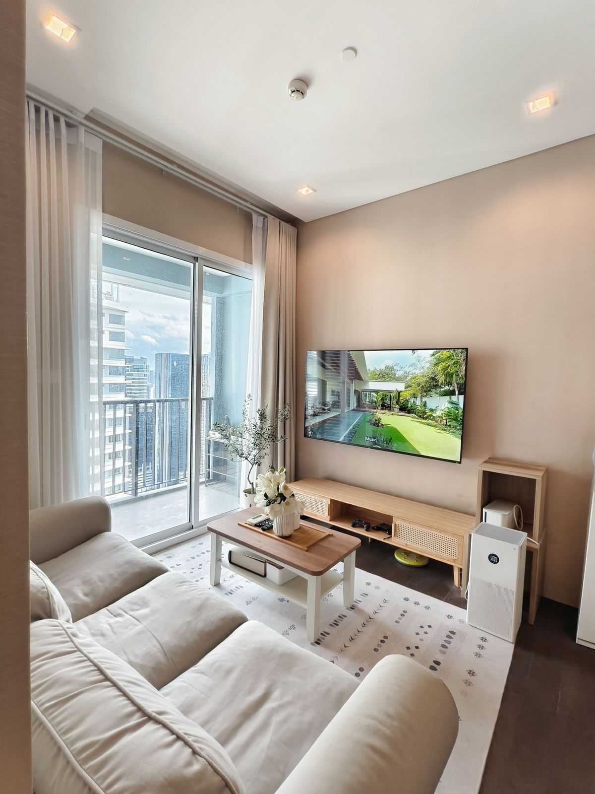 For RentCondoLadprao, Central Ladprao : 🌿 ✨ The Saint Residences ✨🌿 2 BED 2 Bath, Rental 30,000 Baht