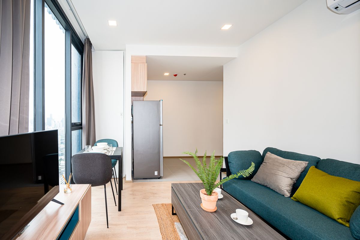 ให้เช่าคอนโดราชเทวี พญาไท : Rare Unit! XT Phayathai 1Bedroom 1Bathroom - 36floor -  Fully furnished - Free shuttle service