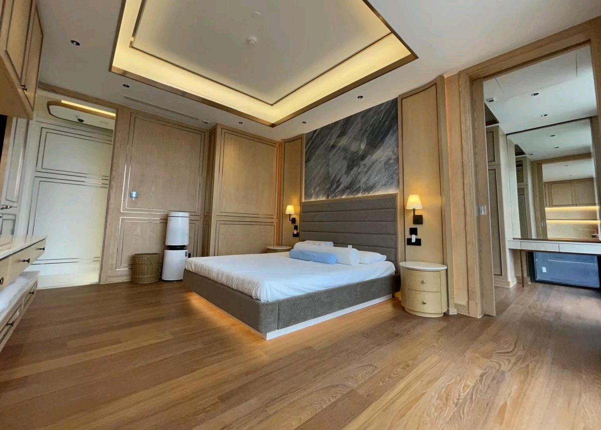 CondoRama9, Petchburi, RCA : 📌For RENT & SALE Rental and Sale | The ESSE at Singha Complex Penthouse - 3B (244 SQM) 500,000 THB / Month / 129MB