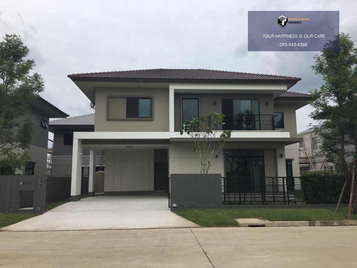 ขายบ้านลาดกระบัง สุวรรณภูมิ : Casa Ville Ramkhamhaeng-Wongwaen 2 | บ้านพร้อมอยู่ วิวสวน บรรยากาศดี | #2025071910996