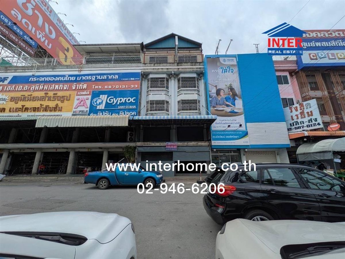 ขายอาคารพาณิชย์ปทุมธานี รังสิต ธรรมศาสตร์ : อาคารพาณิชย์ 5 ชั้น 64 ตร.ว. อาคารพาณิชย์ ใกล้ Major cineplex ถนนพหลโยธิน ถนนรังสิต-นครนายก ธัญบุรี ปทุมธานี