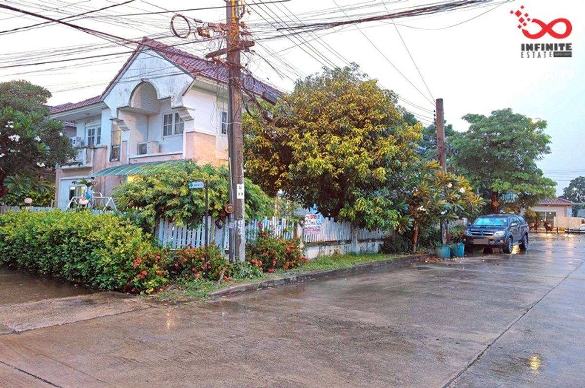 ขายบ้านนวมินทร์ รามอินทรา : ขายบ้านเดี่ยว 2ชั้น บ้านบุรีรมย์ รามอินทรา-ซาฟารี หลังมุม เลียบคลองสอง 