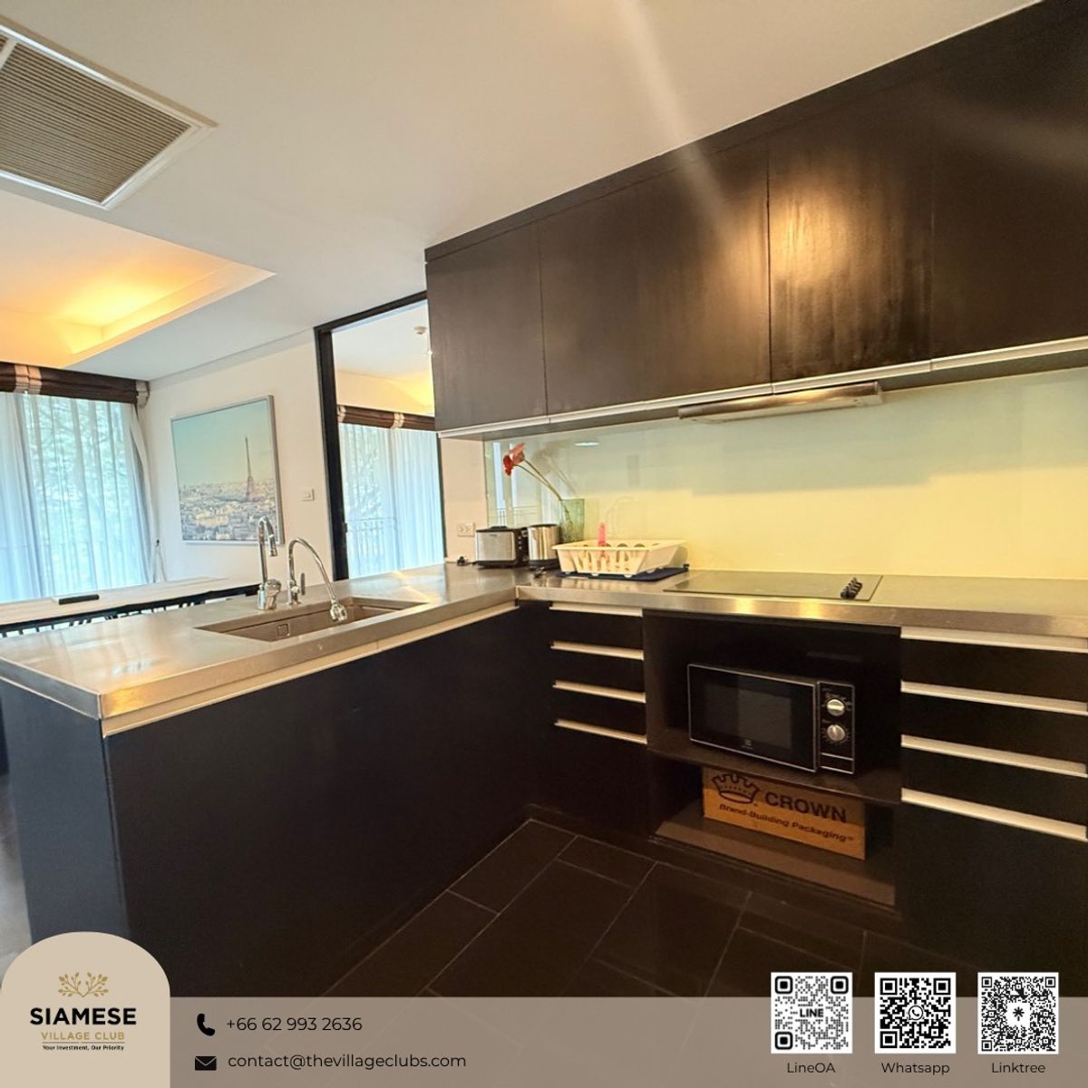 For RentCondoSukhumvit, Asoke, Thonglor : Siamese Gioia Sukhumvit 31 has a room for rent. Full furniture, ready!