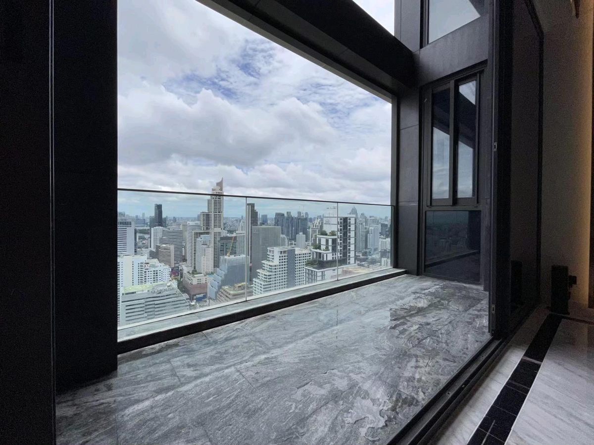 CondoRama9, Petchburi, RCA : 📌For RENT & SALE Rental and Sale | The ESSE at Singha Complex Penthouse - 3B (244 SQM) 500,000 THB / Month / 129MB