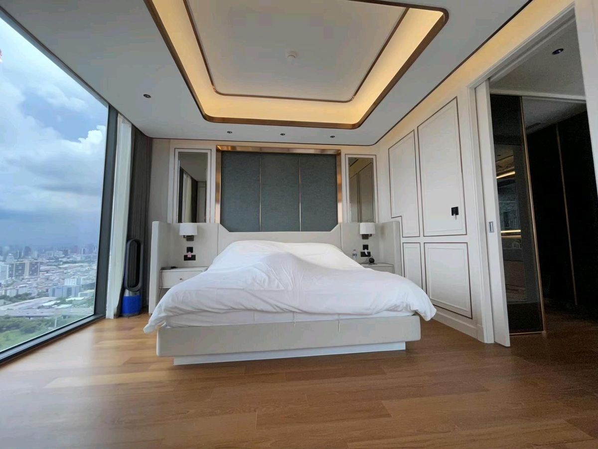 CondoRama9, Petchburi, RCA : 📌For RENT & SALE Rental and Sale | The ESSE at Singha Complex Penthouse - 3B (244 SQM) 500,000 THB / Month / 129MB