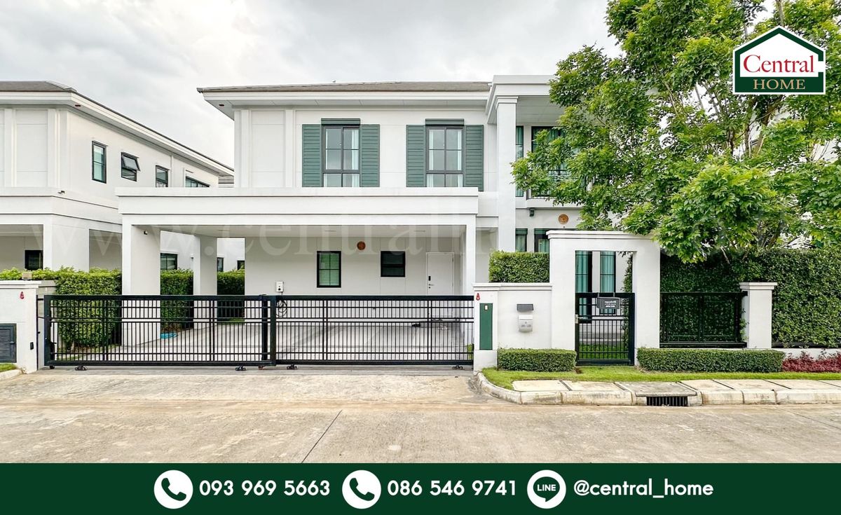 ขายบ้านวิภาวดี ดอนเมือง หลักสี่ : บ้านเดี่ยว เศรษฐสิริ ดอนเมือง ใกล้ สนามบินดอนเมือง