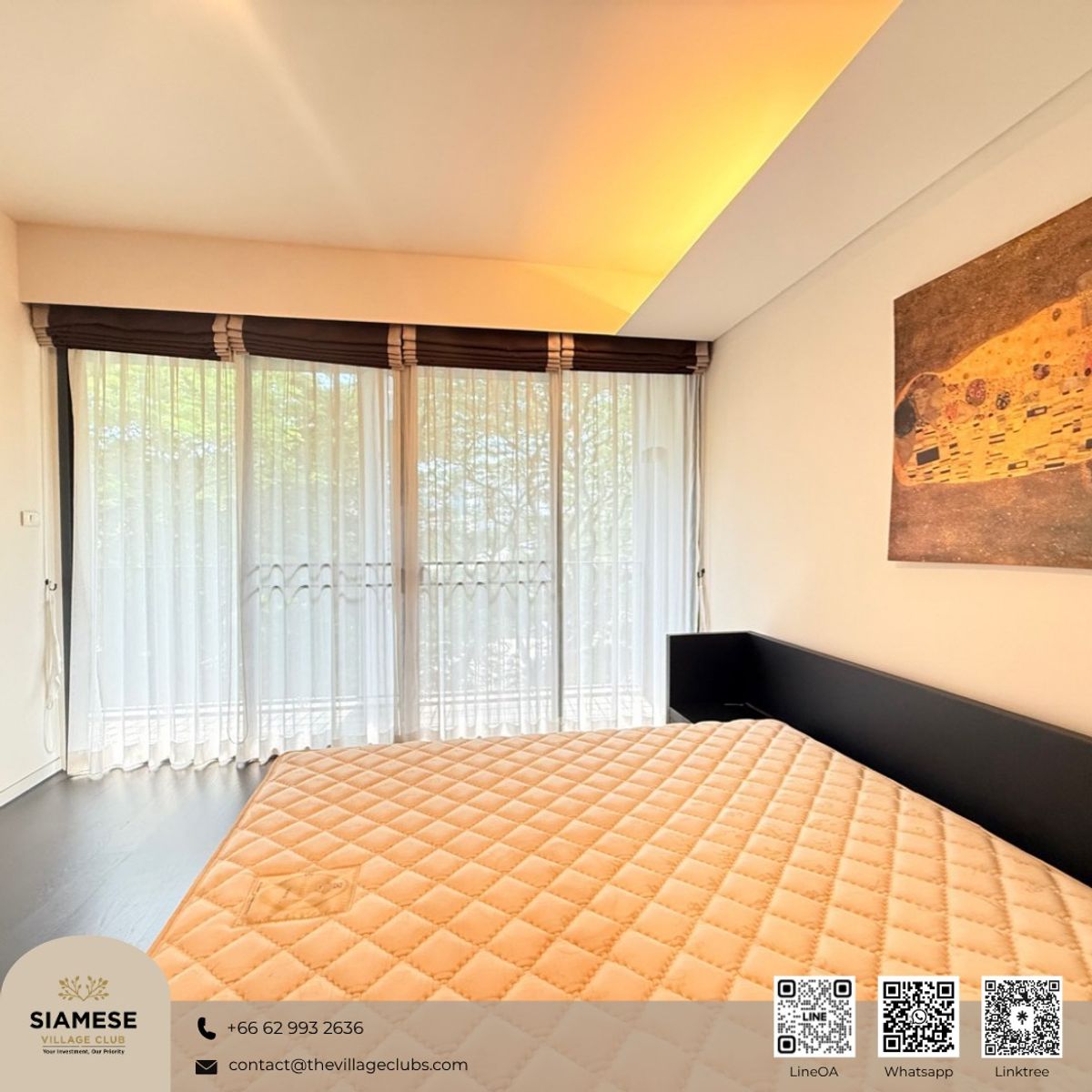For RentCondoSukhumvit, Asoke, Thonglor : Siamese Gioia Sukhumvit 31 has a room for rent. Full furniture, ready!