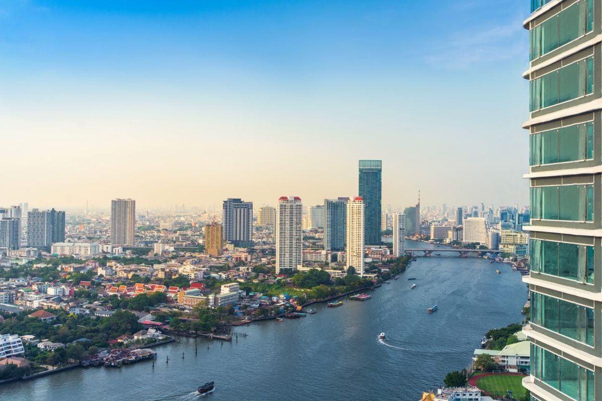 ขายคอนโดสาทร นราธิวาส : ขาย! Menam Residences (แม่น้ำ เรสซิเดนท์) l ห้องนี้รับวิวแม่น้ำเจ้าพระยาได้อย่างเต็มที่