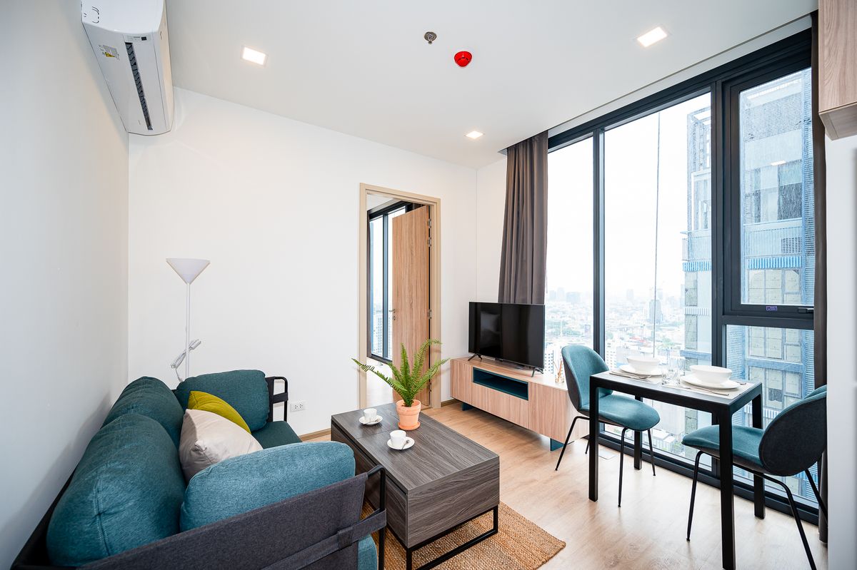 ให้เช่าคอนโดราชเทวี พญาไท : Rare Unit! XT Phayathai 1Bedroom 1Bathroom - 36floor -  Fully furnished - Free shuttle service