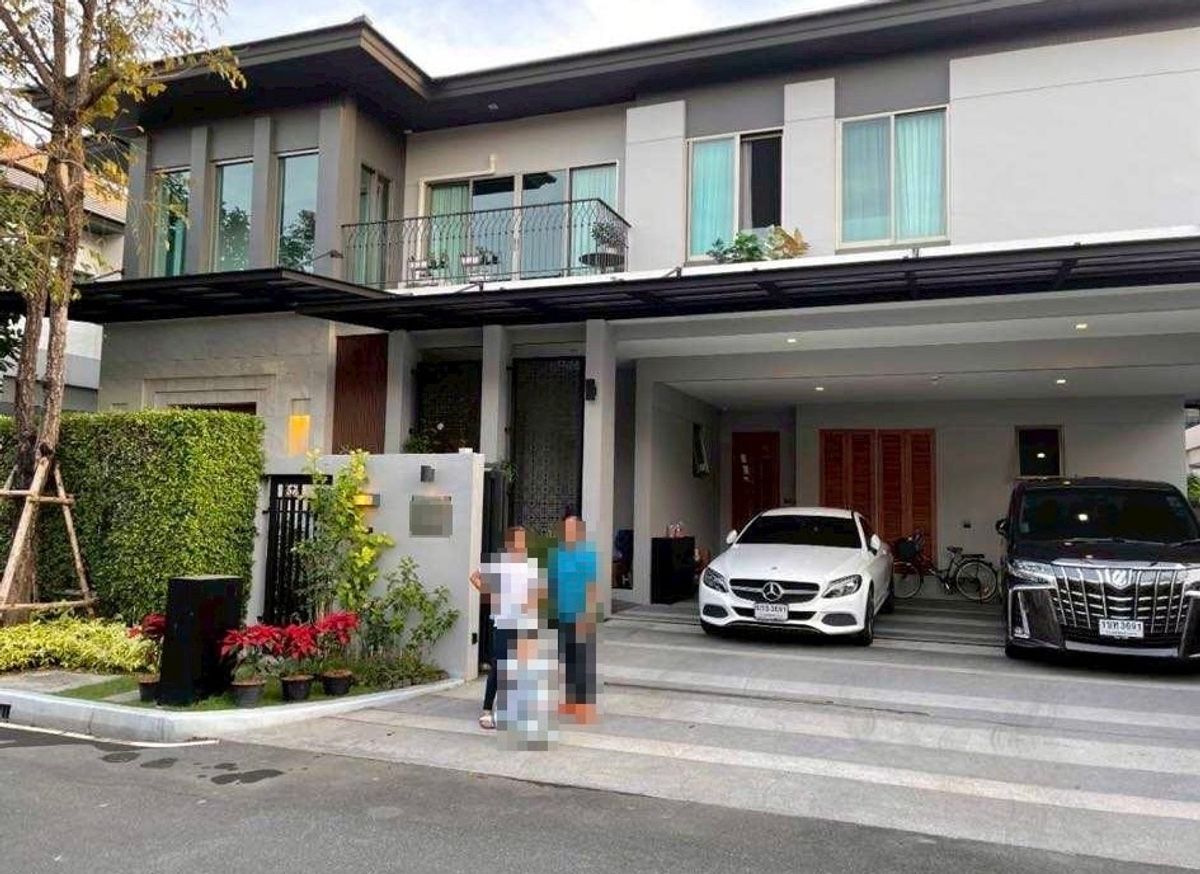 For RentHouseSamut Prakan,Samrong : Rent a detached house, Grand Bangkok Boulevard Srinakarin