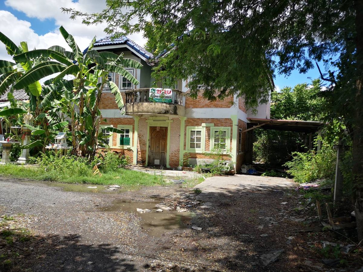 For SaleHouseVipawadee, Don Mueang, Lak Si : Selling a discount price of a 2 -storey detached house, 51 sq.w., 3 bedrooms, 2 bathrooms, Wat Welu Wanaram 3, Usable area 172 sqm. Price 1.85 million