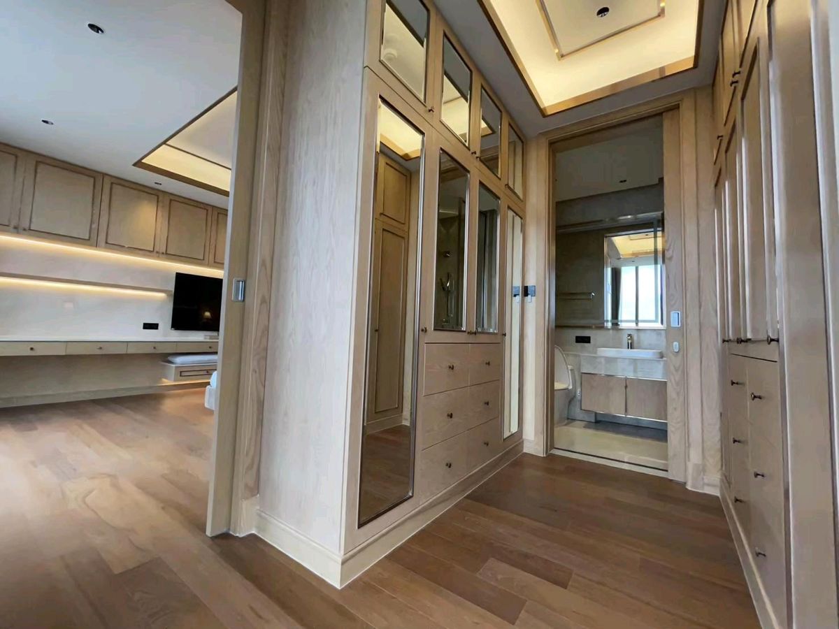 CondoRama9, Petchburi, RCA : 📌For RENT & SALE Rental and Sale | The ESSE at Singha Complex Penthouse - 3B (244 SQM) 500,000 THB / Month / 129MB