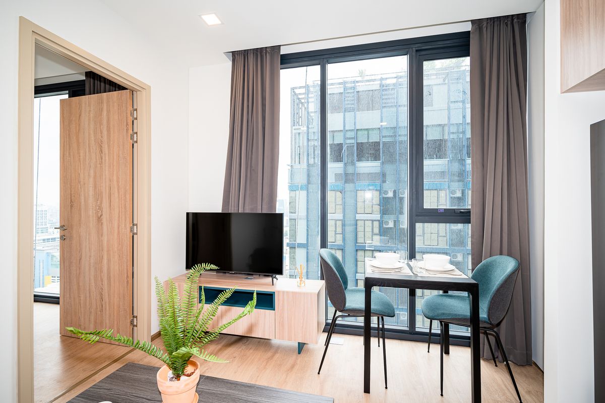 ให้เช่าคอนโดราชเทวี พญาไท : Rare Unit! XT Phayathai 1Bedroom 1Bathroom - 36floor -  Fully furnished - Free shuttle service