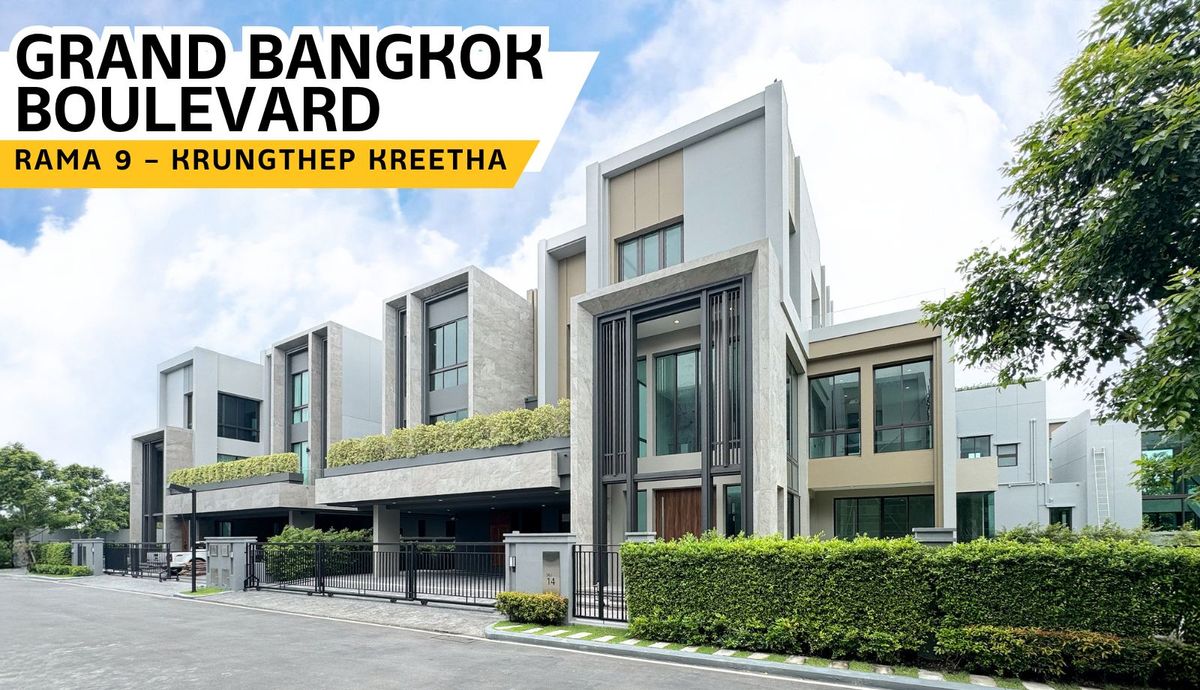 For SaleHousePattanakan, Srinakarin : Corner Unit | Garden View | Luxury Home in Prime Bangkok, Krungthep Kreetha