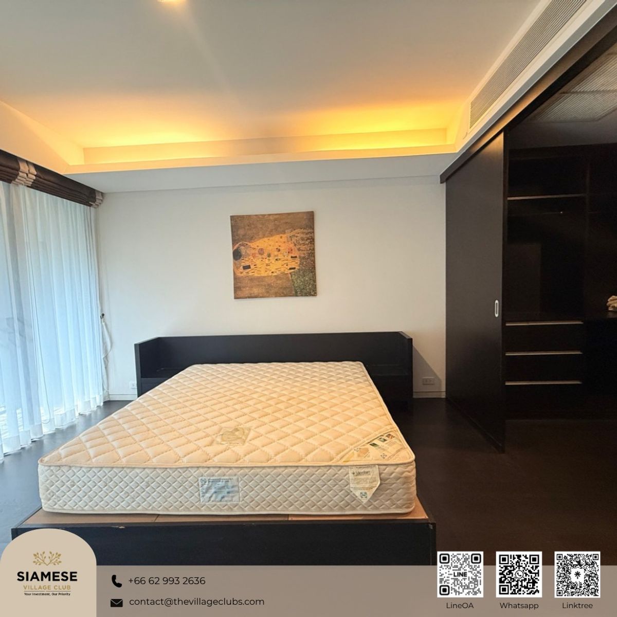 For RentCondoSukhumvit, Asoke, Thonglor : Siamese Gioia Sukhumvit 31 has a room for rent. Full furniture, ready!