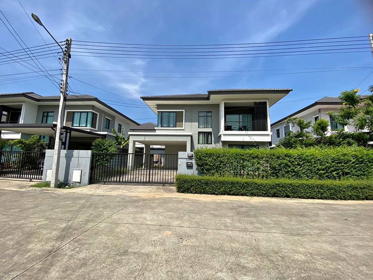ให้เช่าบ้านปทุมธานี รังสิต ธรรมศาสตร์ : ให้เช่า บ้านเดี่ยว 2 ชั้น โครงการ ดีไลท์ ดอนเมือง-รังสิต