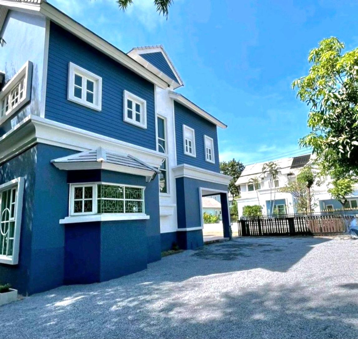 For RentHouseVipawadee, Don Mueang, Lak Si : Rent a 2 -story detached house, 78 sq.w., on Songprapa Road Nava Pracha Phatthana 11 Near Don Mueang Airport