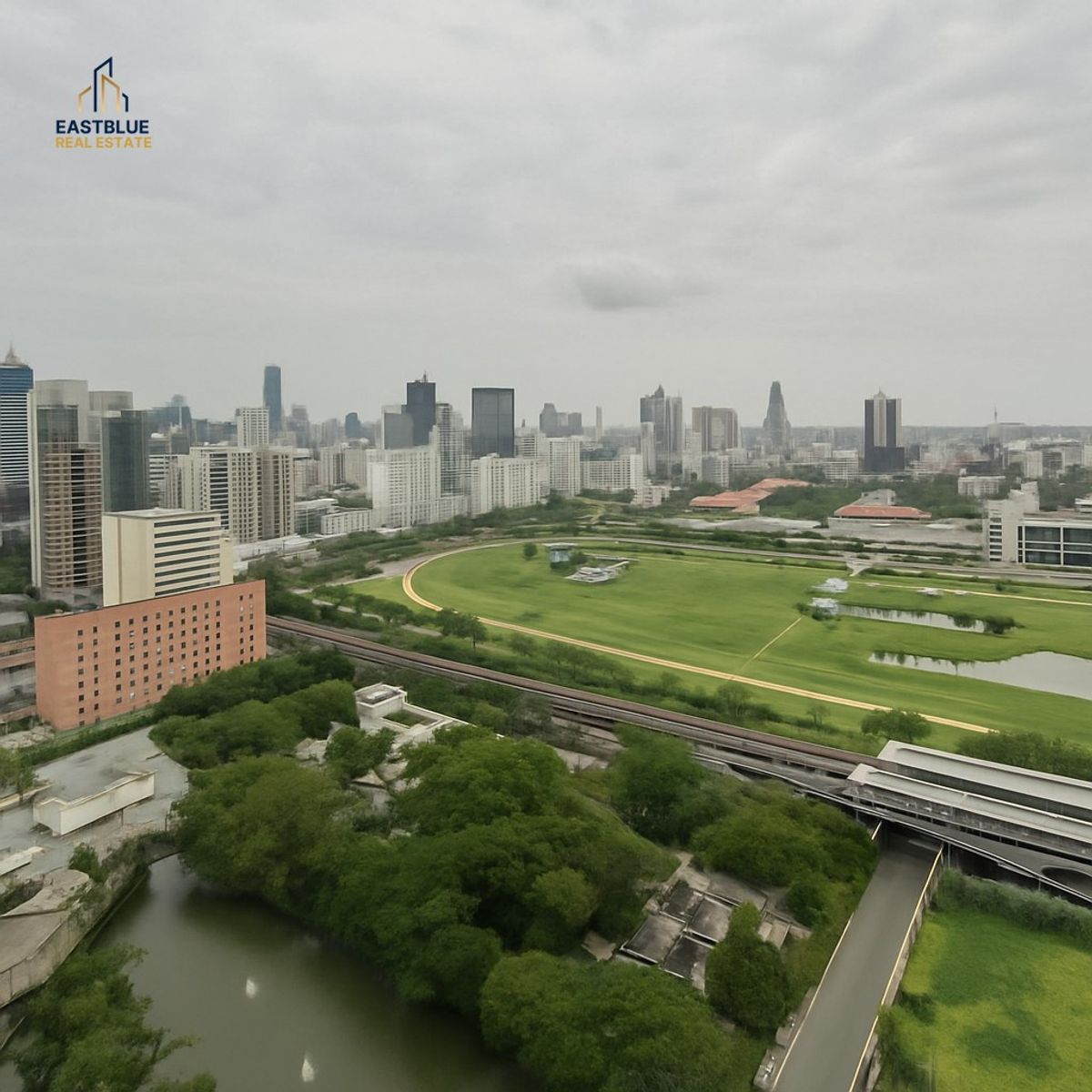For RentCondoWitthayu, Chidlom, Langsuan, Ploenchit : Baan Rajprasong for rent, with fantastic rare view, wide greenery view, large size, high floor