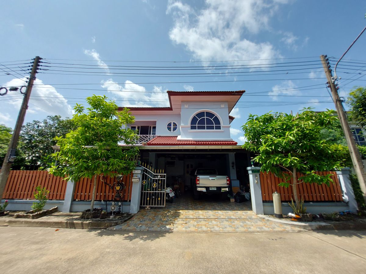 ขายบ้านพุทธมณฑล ศาลายา : ขายบ้านเดี่ยว 101 ตร.ว. ปาริชาต พุทธมณฑลสาย 4 ต่อเติมเต็ม พร้อมเฟอร์ ใกล้มหิดลศาลายา เพียง 6.5 ล.