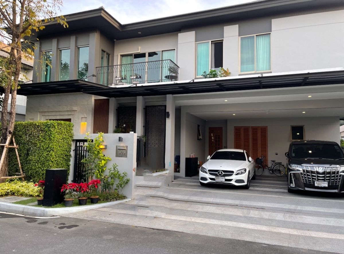 ให้เช่าบ้านสมุทรปราการ สำโรง : HR2679ให้เช่าบ้านเดี่ยว โครงการ Grand Bangkok Boulevard ศรีนครินทร์ ทำเลเดินทางสะดวก ใกล้ซีคอนสแควร์