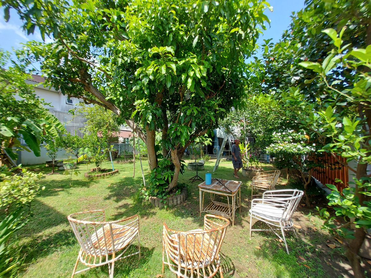 For SaleHousePhutthamonthon, Salaya : House for sale 101 sq.w., Paricha, Phutthamonthon Sai 4, full additional fir, near 6.5 million