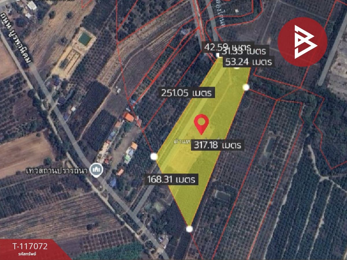 ขายที่ดินจันทบุรี : ขายที่ดิน เนื้อที่ 18 ไร่ 2 งาน 26 ตร.วา สอยดาว จันทบุรี