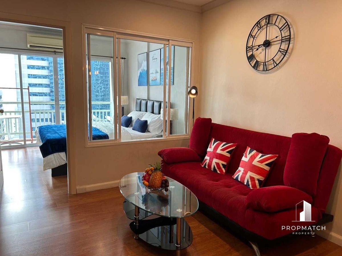 ให้เช่าคอนโดสุขุมวิท อโศก ทองหล่อ : ✨Flash Deal ✨Grand Park View Asoke( 1Bed 1Bath 35SQM.) แต่งครบพร้อมอยู่ !! เพียง 20,000 บาทต่อเดือน Tel.0981315848 @propmatch