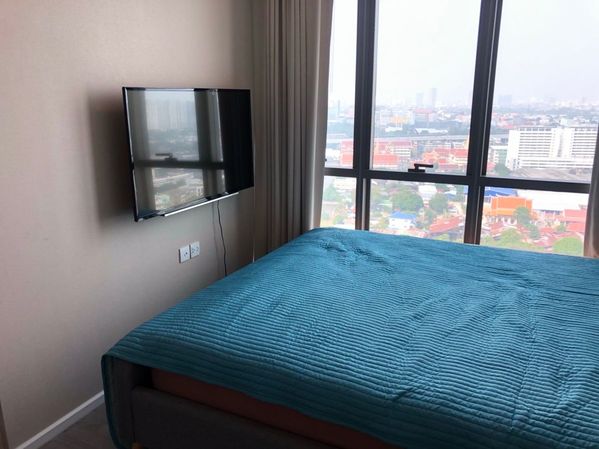 ให้เช่าคอนโดบางซื่อ วงศ์สว่าง เตาปูน : For Rent Condo 333 Riverside fully furnished (S03-1528)