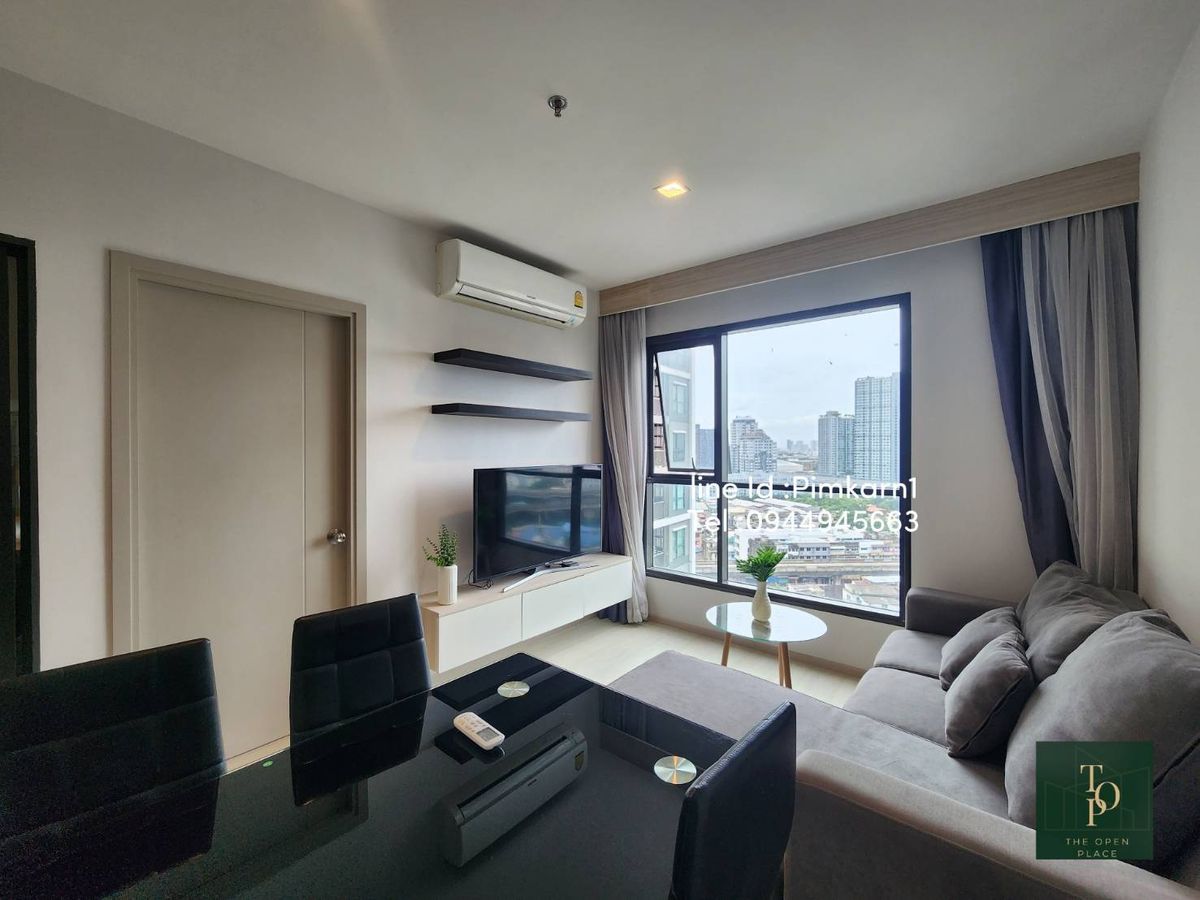 For RentCondoOnnut, Udomsuk : Life sukhumvit 48 & lt; & lt; 2 Bedrooms for Rent & gt; & gt; 📍LoCation: 600m. To bts phra khanong: Fully Furnished
