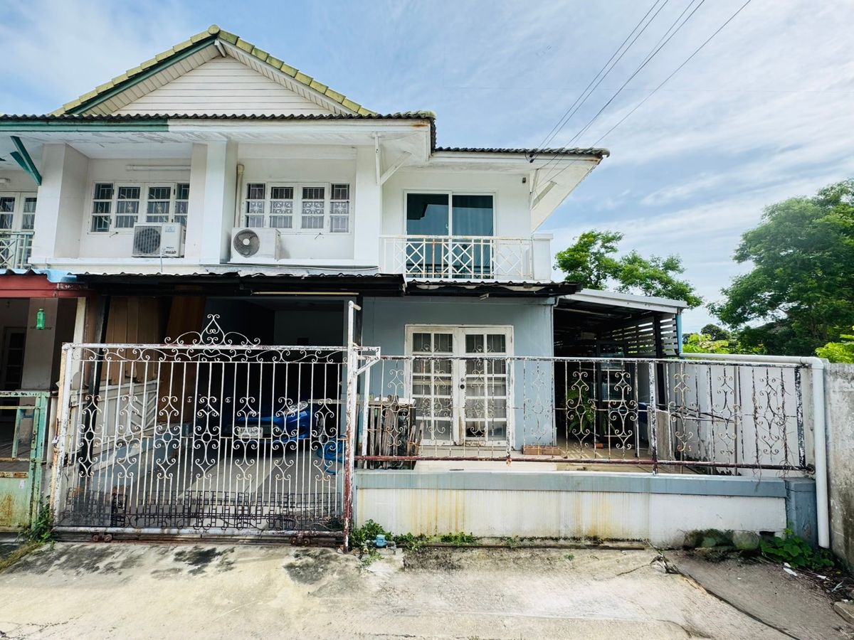 ขายทาวน์โฮมนนทบุรี บางใหญ่ บางบัวทอง : โครงการ พฤกษา 26 บางใหญ่ (ซอยแก้วอินทร์) บ้านหลังริม พื้นที่เยอะ