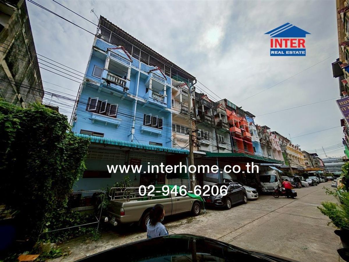 ขายอาคารพาณิชย์บางแค เพชรเกษม : อาคารพาณิชย์ 3 ชั้น 40 ตร.ว. หมู่บ้านศรีเพชร ซอยเพชรเกษม106 ถนนเพชรเกษม ถนนซอยเพชรเกษม106 เขตหนองแขม กรุงเทพมหานคร