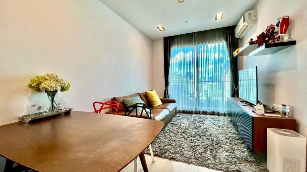 For SaleCondoSukhumvit, Asoke, Thonglor : Condo for sale, Supalai Premier @ Asoke, size 50.50 square meters, 30th floor, pool view, Bang Kapi Subdistrict, Huai Khwang District, Bangkok