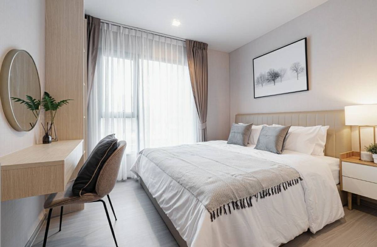 For RentCondoRama9, Petchburi, RCA : For Rent Condo Life Asoke - Rama 9 fully furnished (S15-32802)