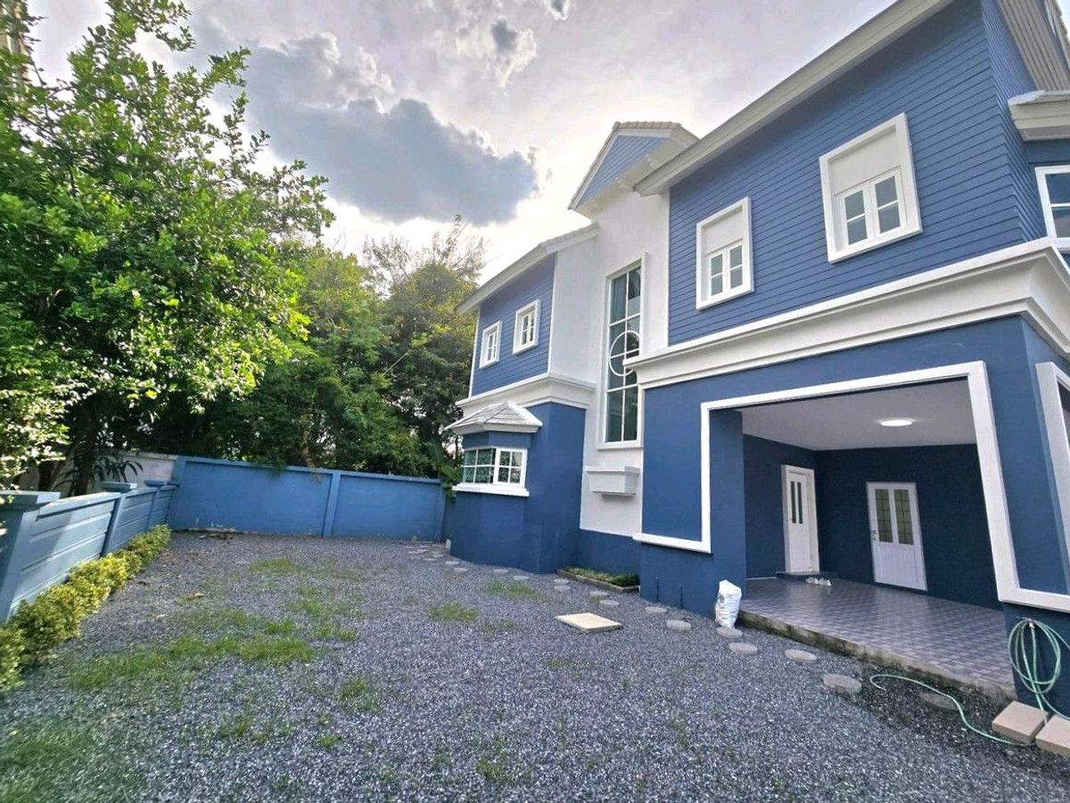 For RentHouseVipawadee, Don Mueang, Lak Si : Rent a 2 -story detached house, 78 sq.w., on Songprapa Road Nava Pracha Phatthana 11 Near Don Mueang Airport