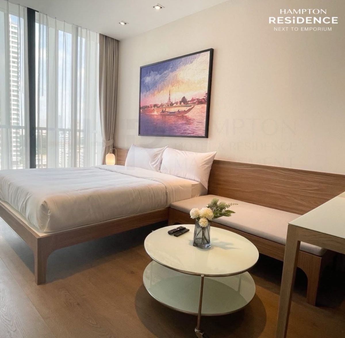 ให้เช่าคอนโดสุขุมวิท อโศก ทองหล่อ : Park Origin Phrom Phong – 500m from BTS Phrom Phong

Type     : Studio / 1 Bathroom
Size      : 29 sq.m.
Floor     : 36th (Tower 5)
Rent      : 21,000 Baht/Month (3 months–1 year term)
