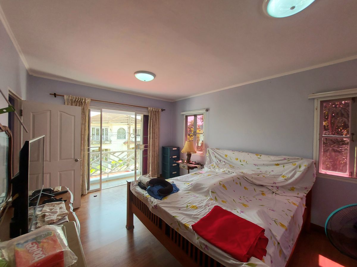 For SaleHousePhutthamonthon, Salaya : House for sale 101 sq.w., Paricha, Phutthamonthon Sai 4, full additional fir, near 6.5 million