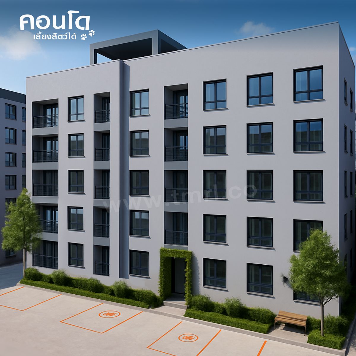 For SaleCondoPattanakan, Srinakarin : Condo for only a million trees In addition to raising animals openly No more pet registration fees