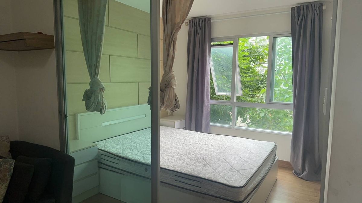 For RentCondoVipawadee, Don Mueang, Lak Si : 🥝🥝 (There is a washing machine) for rent, Den Vibhavadi, 2nd floor, size 29 sq.m., complete with washing machines