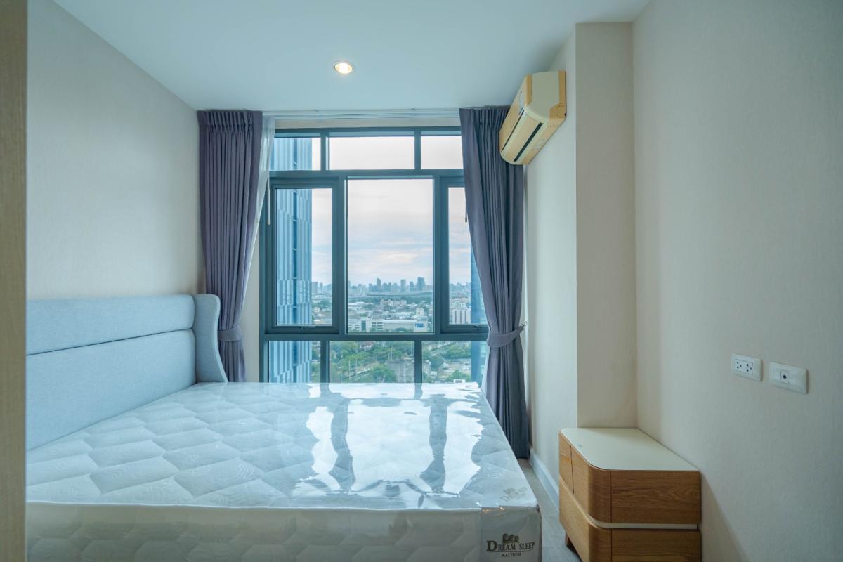 For RentCondoBang Sue, Wong Sawang, Tao Pun : 🔥For urgent rent🔥Metro Sky Bang Son Interchange (Prachachuen) 1 bedroom, 1 bathroom, on Prachachuen Road, beautiful room, fully furnished, ready to move in