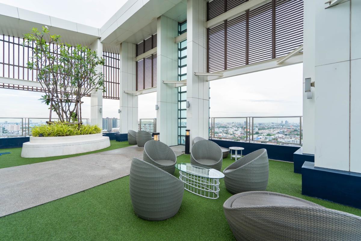 For RentCondoBang Sue, Wong Sawang, Tao Pun : 🔥For urgent rent🔥Metro Sky Bang Son Interchange (Prachachuen) 1 bedroom, 1 bathroom, on Prachachuen Road, beautiful room, fully furnished, ready to move in