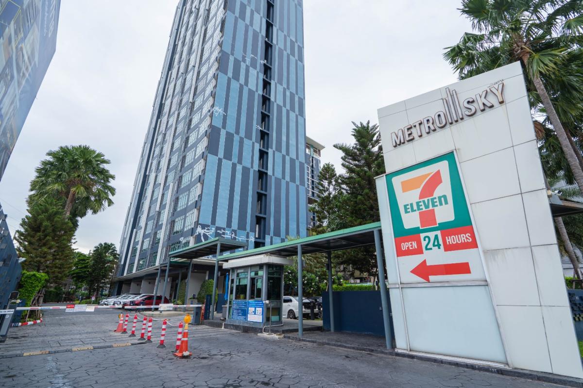 For RentCondoBang Sue, Wong Sawang, Tao Pun : 🔥For urgent rent🔥Metro Sky Bang Son Interchange (Prachachuen) 1 bedroom, 1 bathroom, on Prachachuen Road, beautiful room, fully furnished, ready to move in