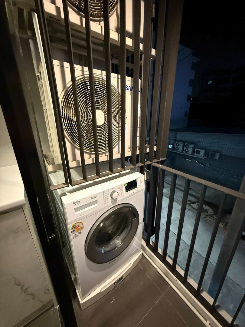 ให้เช่าคอนโดรัชดา ห้วยขวาง : 🔥ให้เช่าด่วน🔥เดอะ โมเมนต์ รัชดา 19 Low Rise ให้ความเป็นส่วนตัว  เฟอร์นิเจอร์ครบพร้อมเข้าอยู่ 