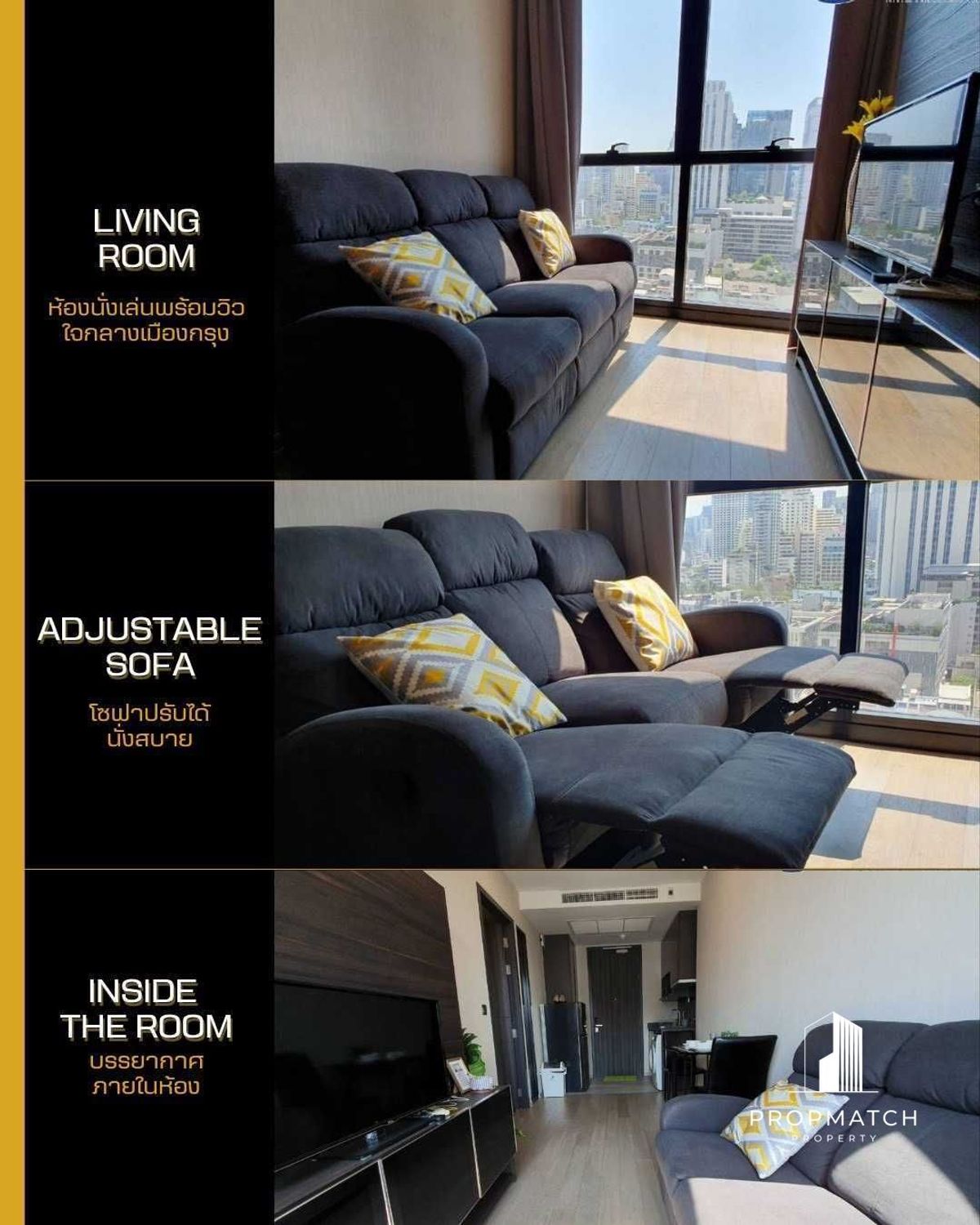ให้เช่าคอนโดสุขุมวิท อโศก ทองหล่อ : ✨Flash Deal ✨ASHTON Asoke( 1Bed 1Bath 31SQM.) แต่งครบพร้อมอยู่ !! เพียง 27,000 บาทต่อเดือน Tel.0981315848 @propmatch