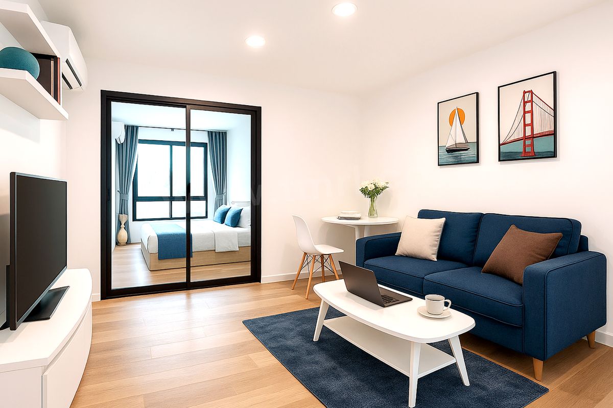 For SaleCondoPattanakan, Srinakarin : Condo for only a million trees In addition to raising animals openly No more pet registration fees