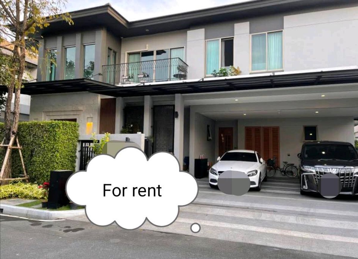 ให้เช่าบ้านสมุทรปราการ สำโรง : 🔥🔥 House for Rent Grand Bangkok Boulevard Srinakarin 🔥🔥 Nearby Central Bangna