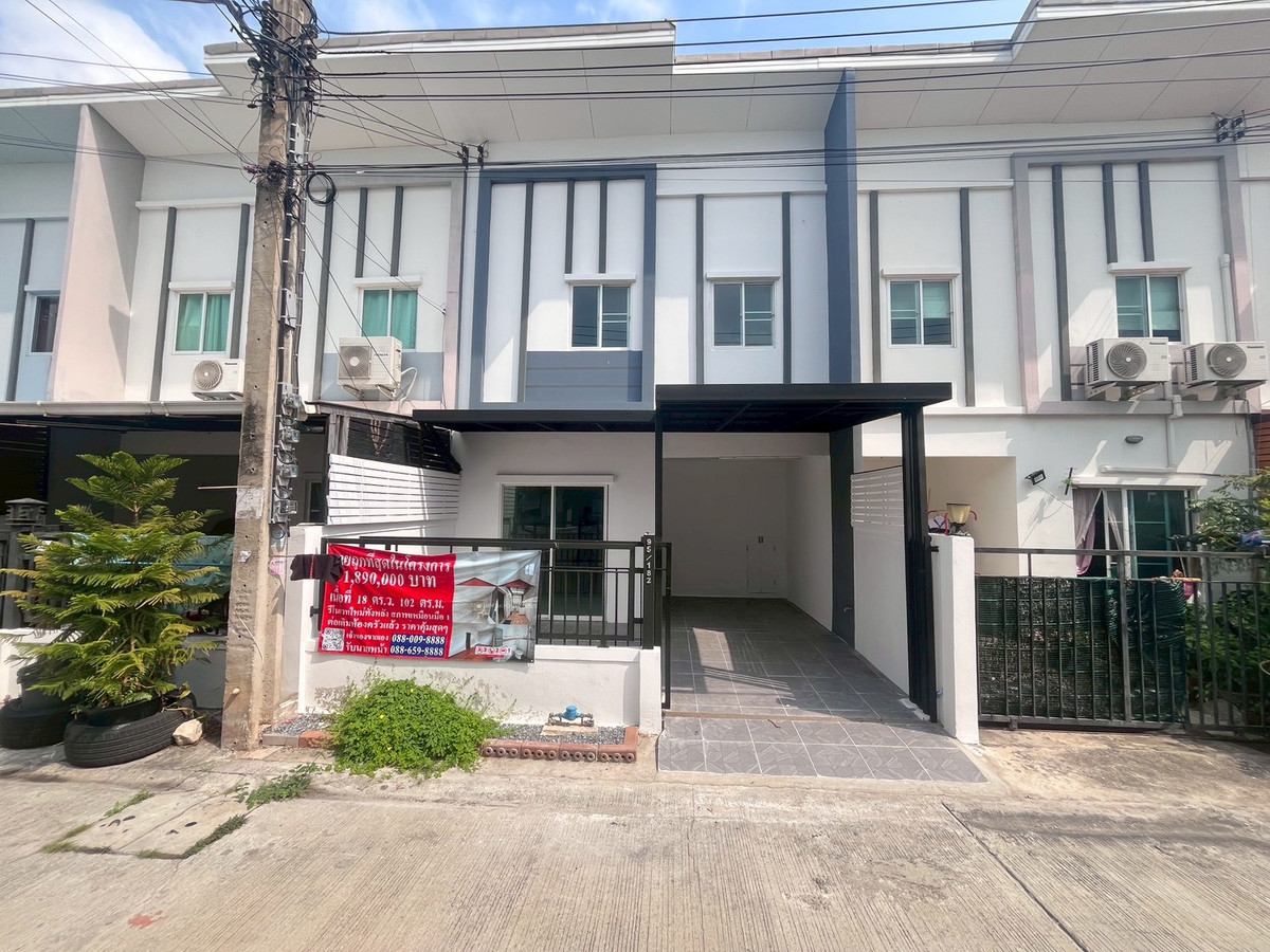 For SaleHouseNonthaburi, Bang Yai, Bangbuathong : 🏠 House for sale, Town Home, Lion Wongwin -Pinklao Village (Sleep) | Lio Nov Wongwaen -Pinklao🏠