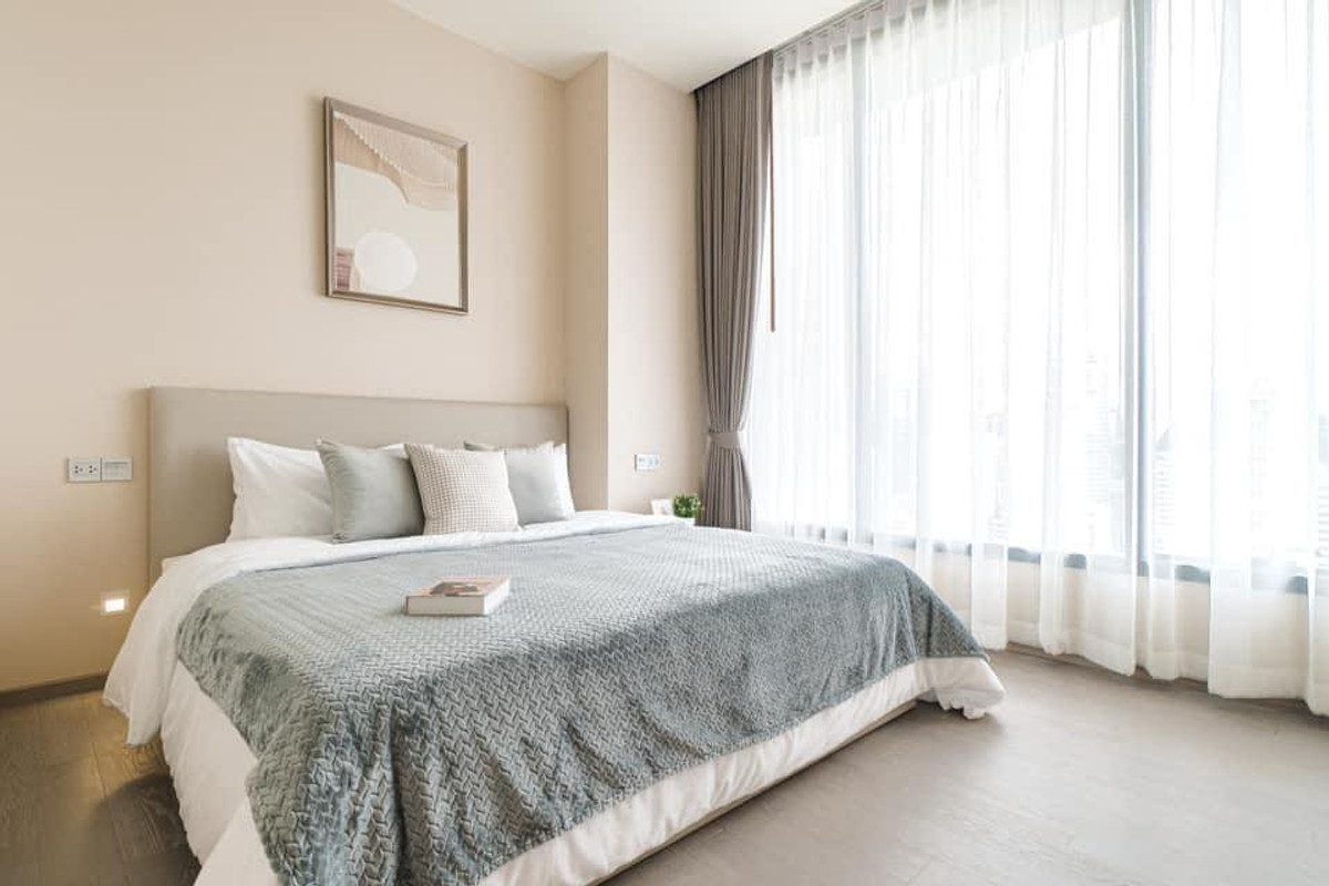 For RentCondoSukhumvit, Asoke, Thonglor : Brand New Luxury Living! 1-BR with Bathtub for Rent @The Esse Asoke. 22nd Floor, Clear View 💎 