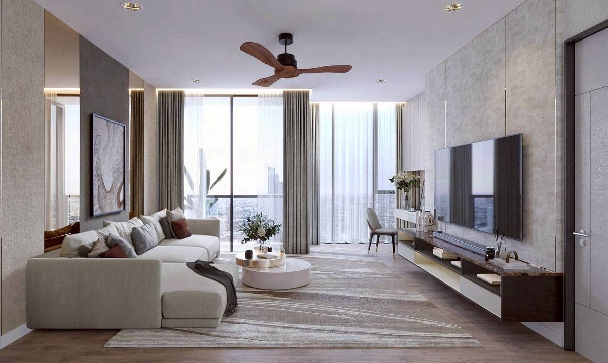ให้เช่าคอนโดสุขุมวิท อโศก ทองหล่อ : Kraam Sukhumvit26 | Rent 135K | 106 sq.m | 2 Bedrooms 2 Bathrooms 