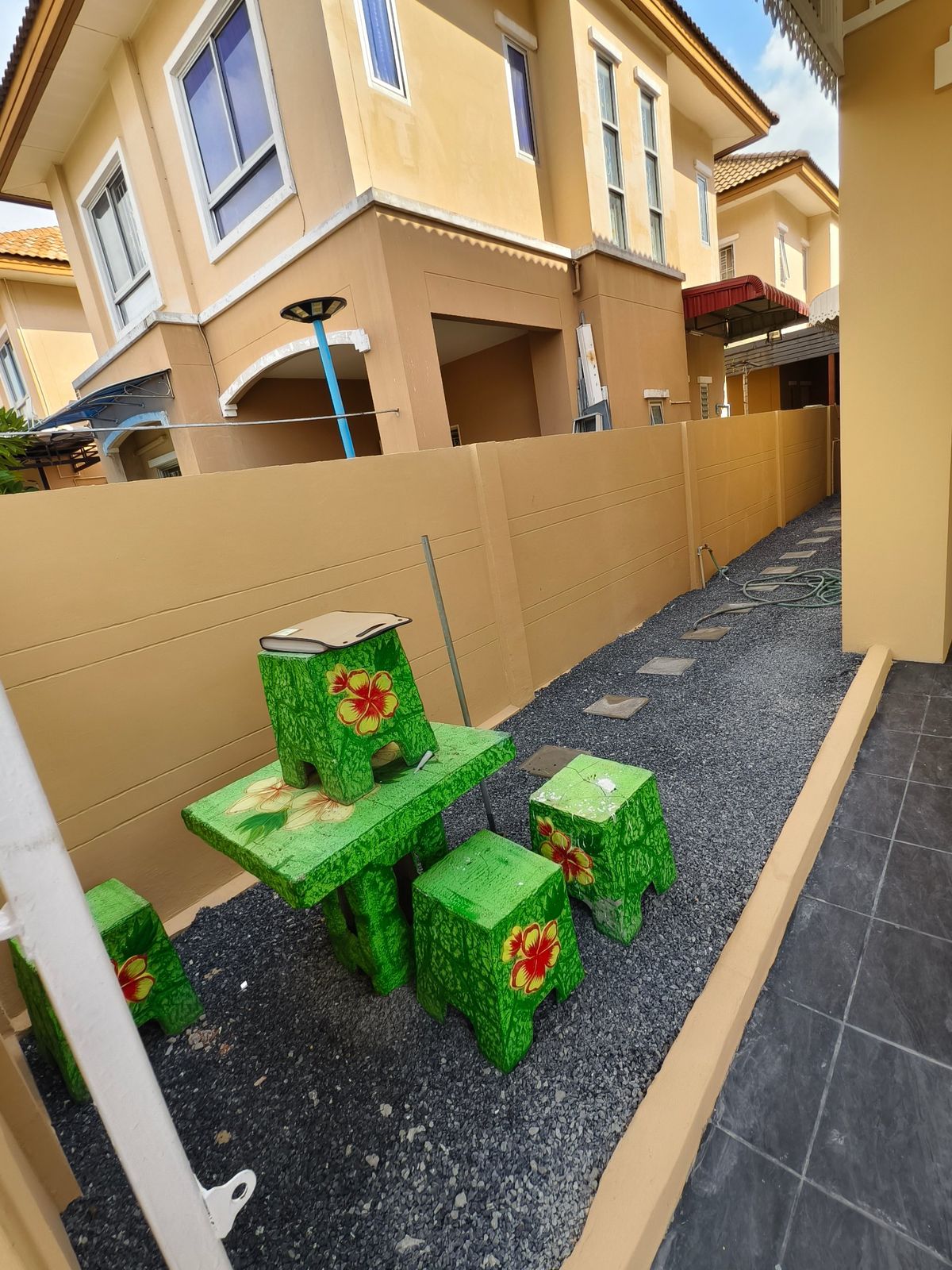 For RentHouseSamut Prakan,Samrong : North 36 Sq. 3 bedrooms, 2 bathrooms, 2 -story house, Panthiya Praeksa