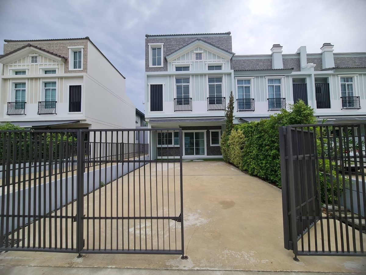 For SaleTownhomeBangna, Bearing, Lasalle : 🏡 BN028 | Brand New Townhome for Sale – Never Occupied 🏡 📍 Indy 2 Bangna–Ramkhamhaeng Village